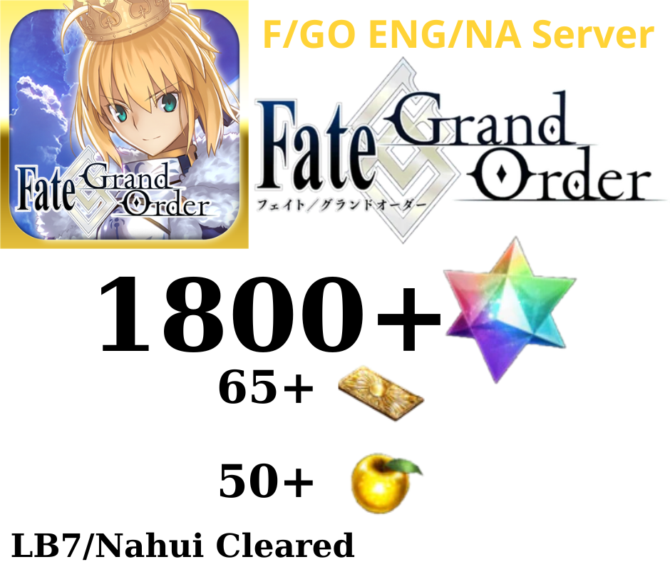 [NA] Fate/Grand Order 1800 Quartz